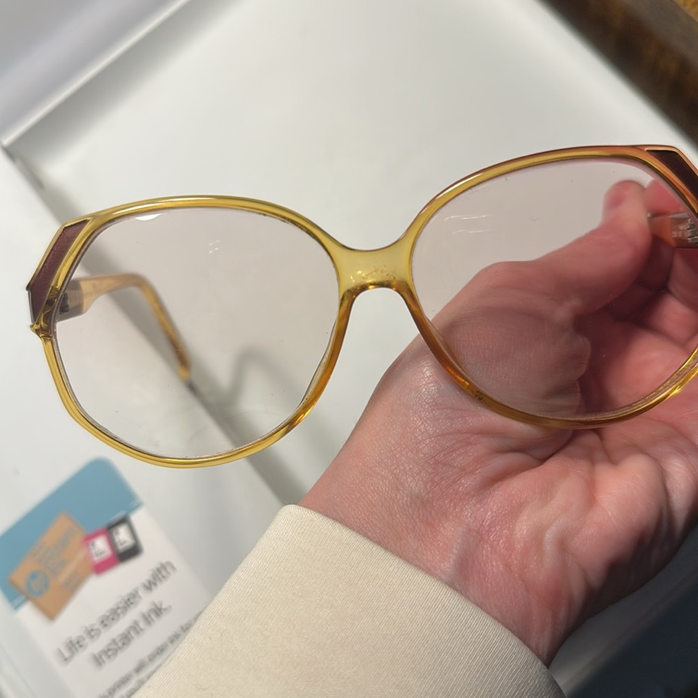 Vintage 1970s Christian Dior glasses
